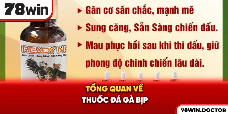 Tổng quan về thuốc đá gà bịp